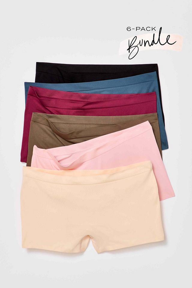 No Show Seamless Boyshort 6-Pack | Free People UK