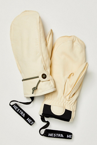 Hestra Wakayama Mittens at Free People in Almond White, Size: Small