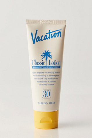 Vacation Classic Lotion SPF 30 at Free People, Black