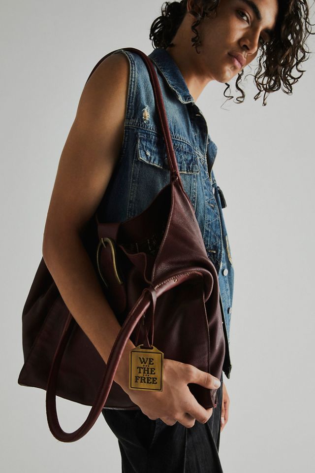 We The Free Odyssey Leather Tote Bag #5