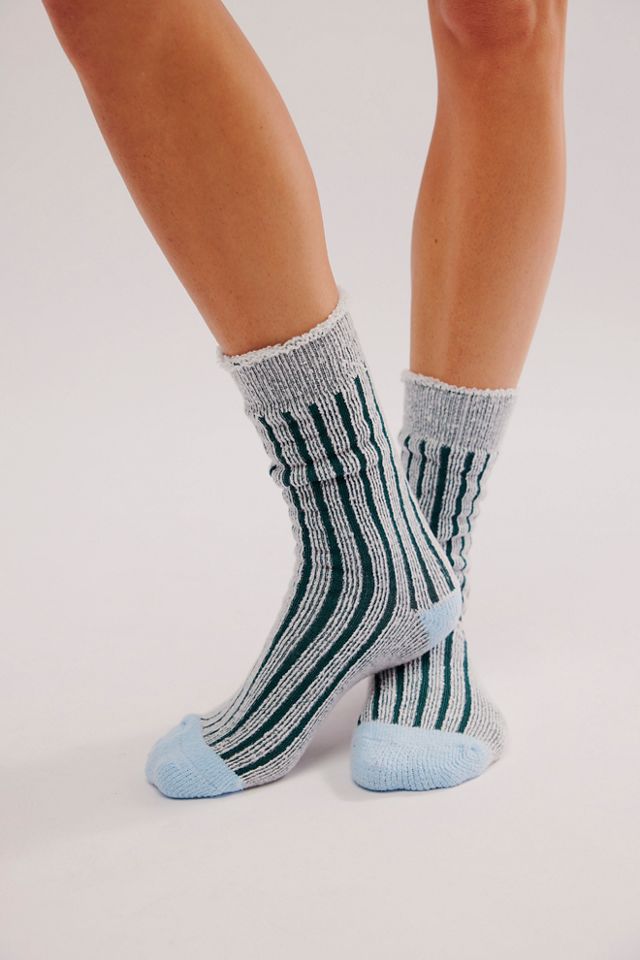 Plush Inside Out Crew Socks | Free People