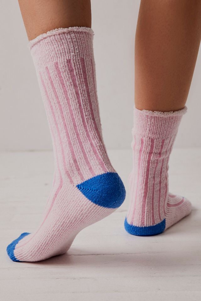 Plush Inside Out Crew Socks | Free People