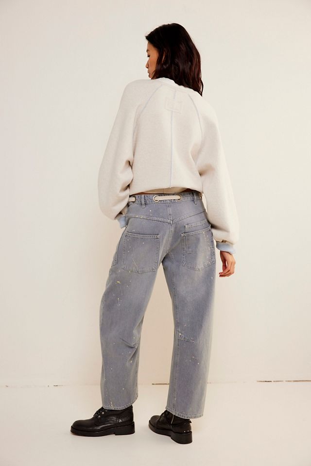 We The Free Moxie Pull On Barrel Jeans Free People