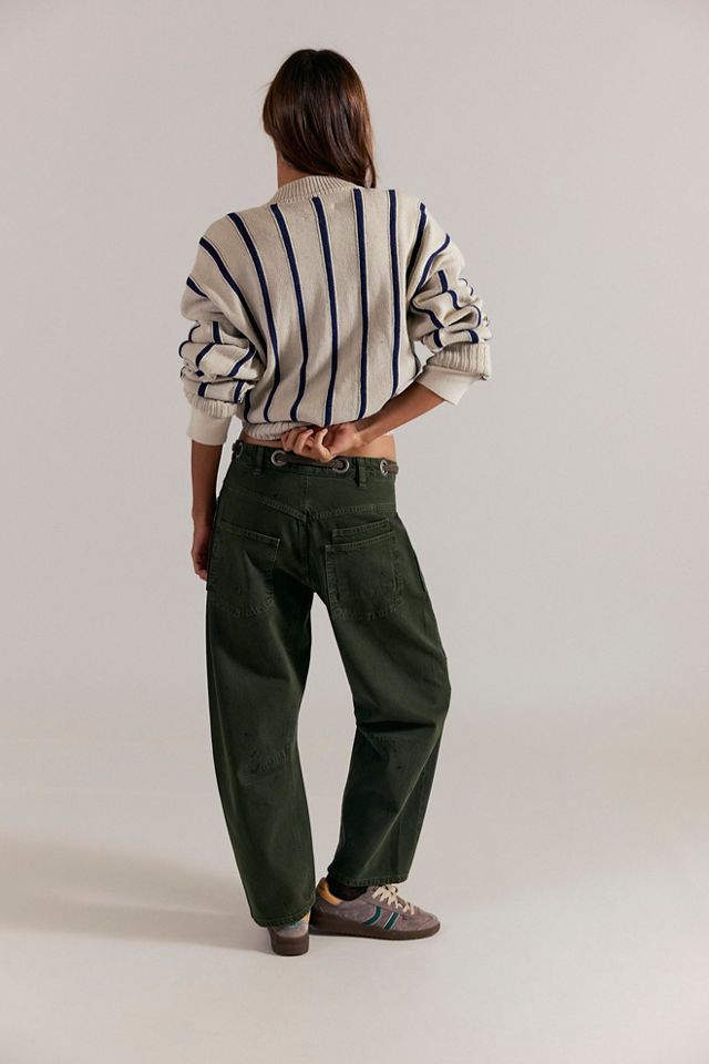 We The Free Moxie Pull-On Barrel Jeans #1