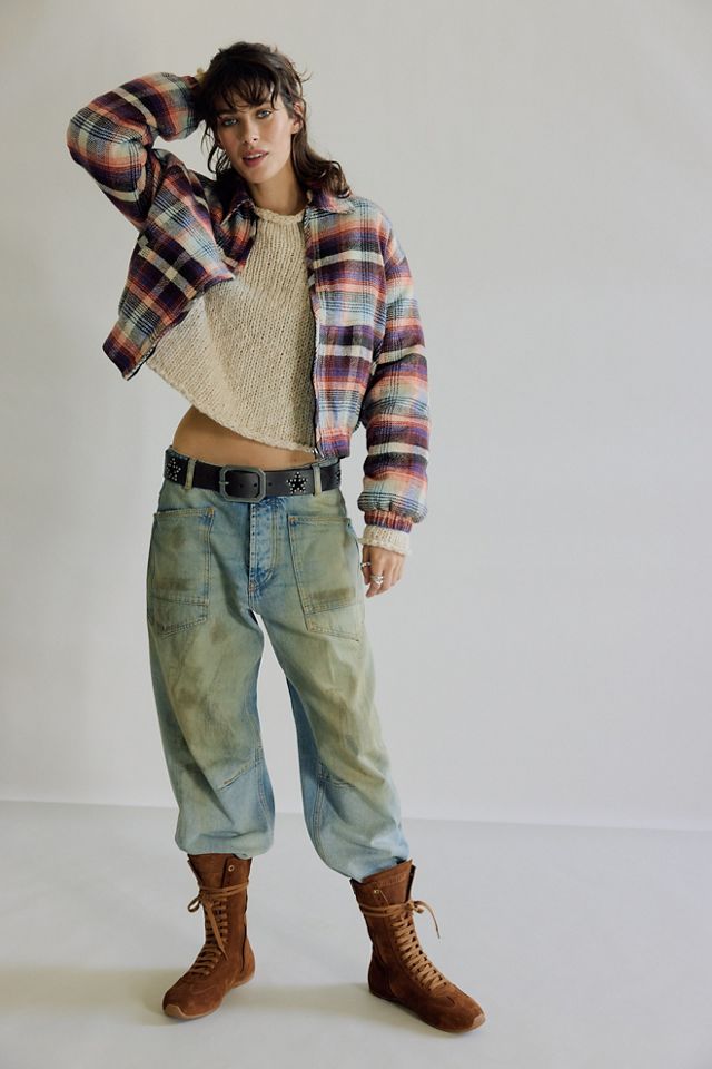 We The Free Moxie Pull-On Barrel Jeans #6