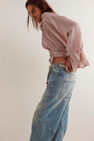 We The Free Moxie Pull-On Barrel Jeans