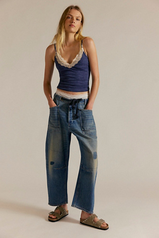 We The Free Moxie Pull-On Barrel Jeans