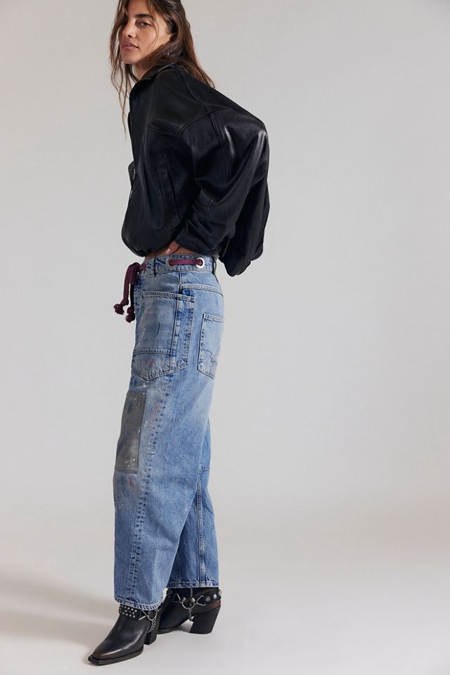 We The Free Moxie Pull-On Barrel Jeans #2