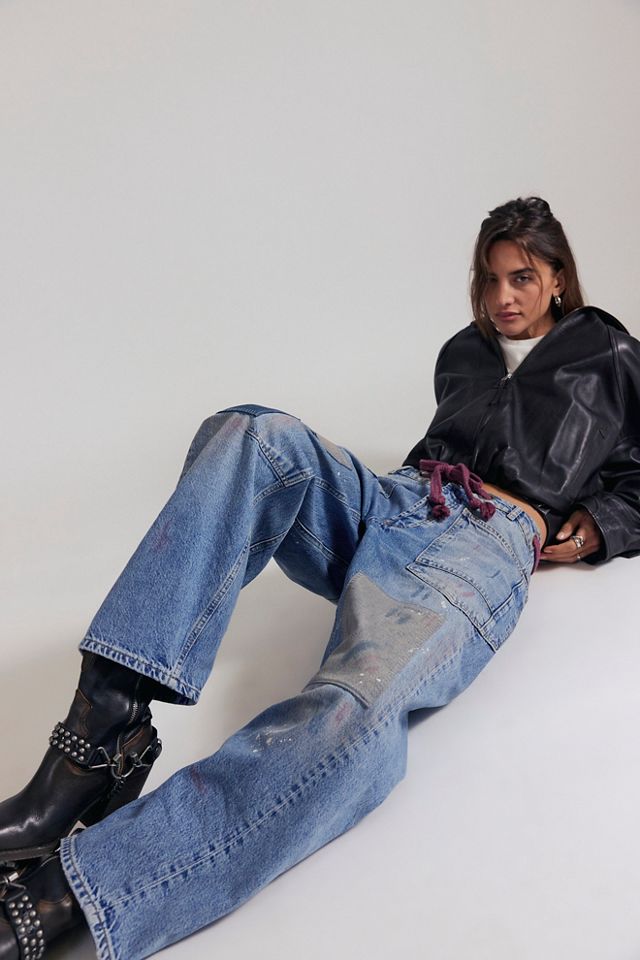 We The Free Moxie Pull-On Barrel Jeans #3