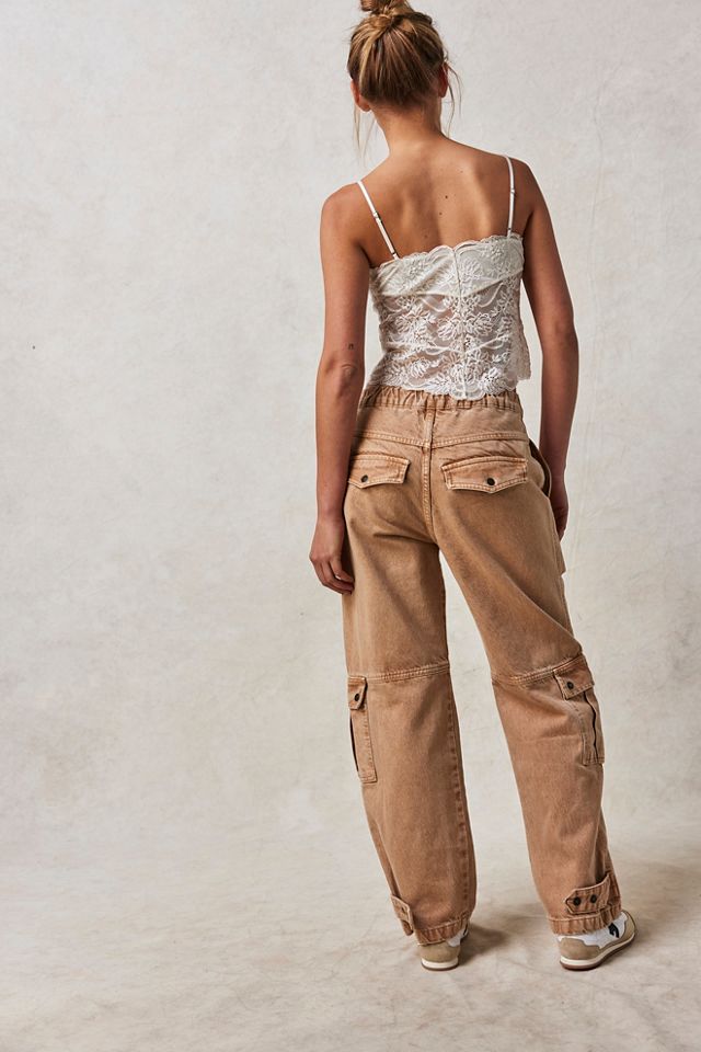 Slouchy Cargo Jean