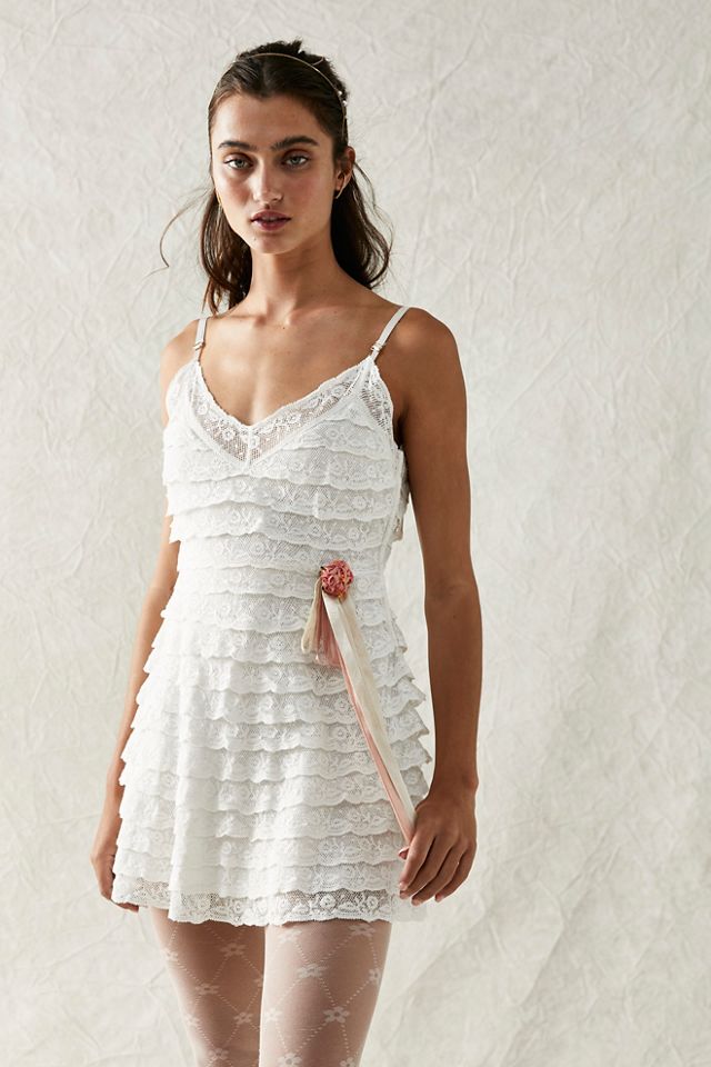 Free People LoveShackFancy Agrace Dress. 3