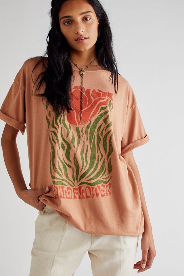 stussy wildflower tee