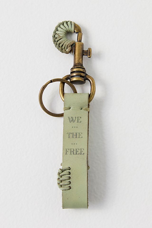 We The Free Wrap Around Keychain