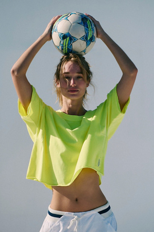 Inspire Tee by FP Movement at Free People, Highlighter, S