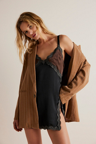 On The Rise Mini Slip Dress