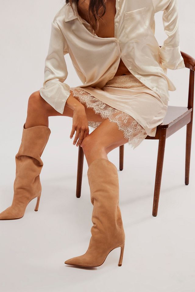 Maryana Sculpt Heel Boots