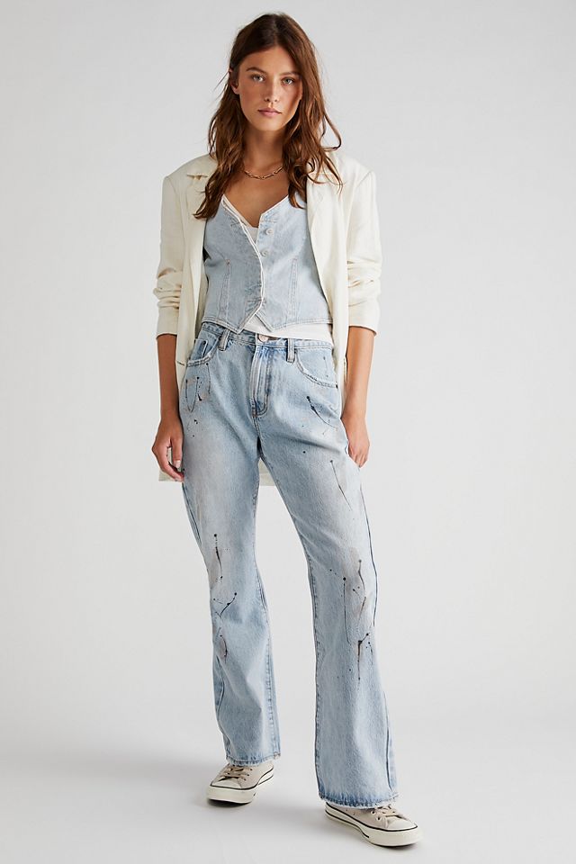 OneTeaspoon Charlie Slim Flare Jeans | Free People UK