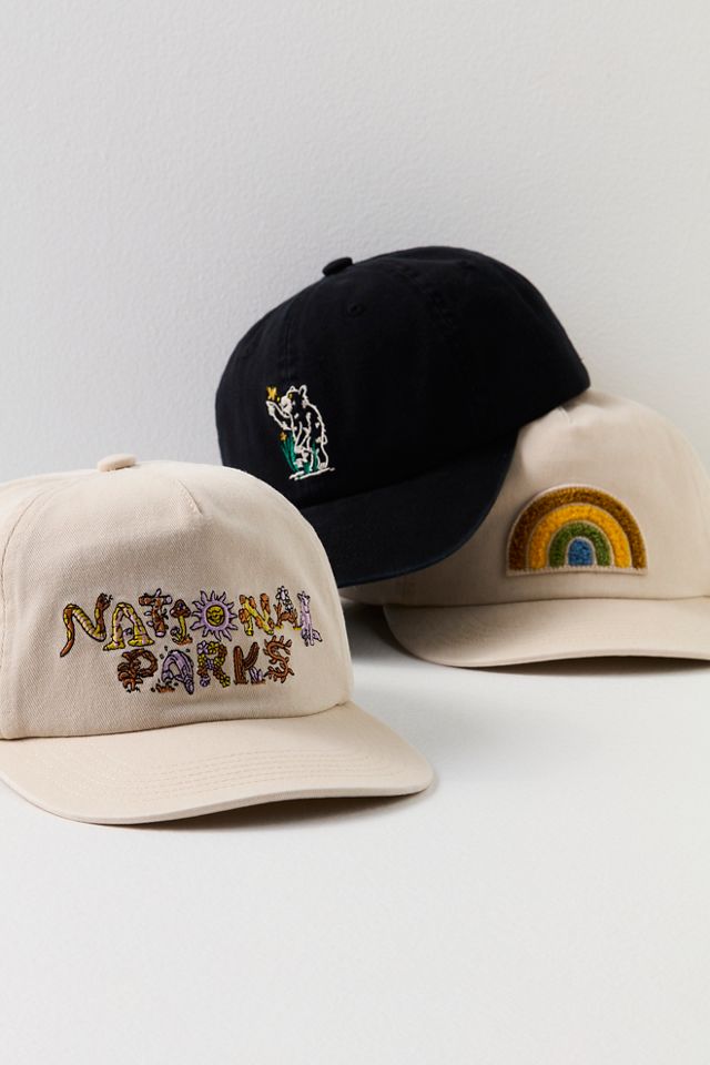 Parks Project Rainbow Chenille Grandpa Hat #1
