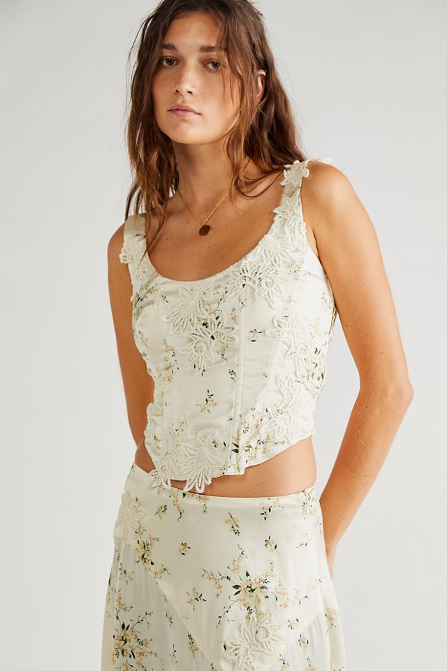 LoveShackFancy Mori Bustier #2