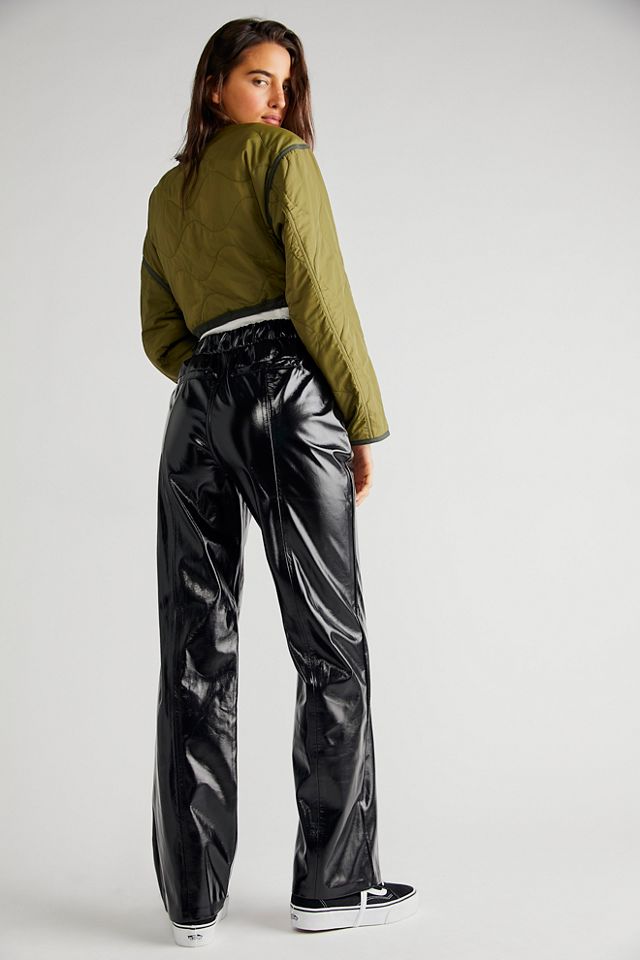 Going Out Wide-Leg Vegan Pants #1