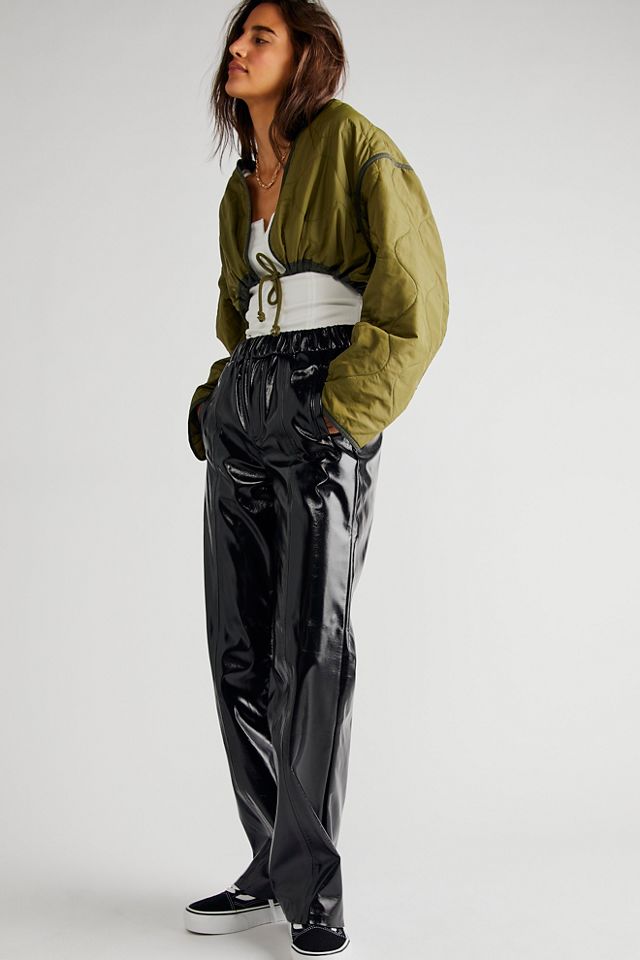 Going Out Wide-Leg Vegan Pants #3
