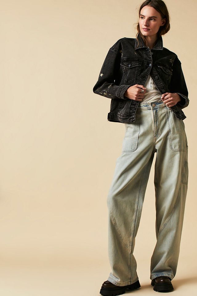 Driftwood Star Studded Denim Jacket #2