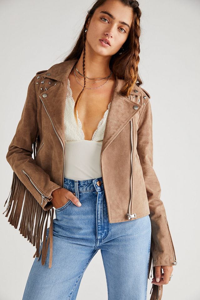 Driftwood Lennon Fringe Jacket | Free People UK