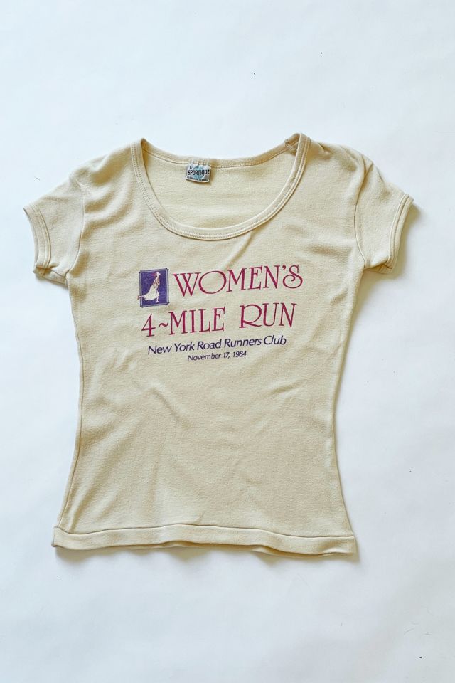 Vintage 1980's Womens Running Baby T-Shirt Selected by FernMercantile #2