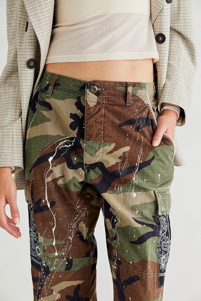 Tricia Fix Camo Bandana Cargo Pants #2