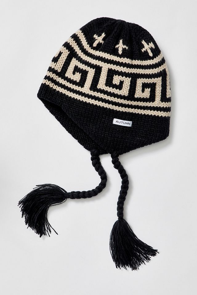 Toboggan hat with ear sales flaps