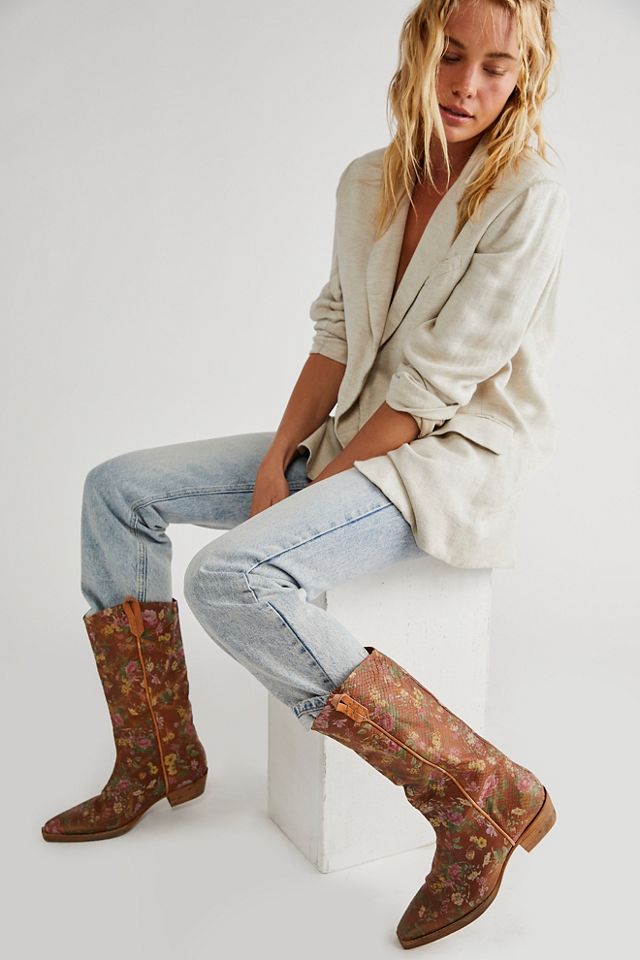 We The Free Montage Tall Boots  Distressed leather boots, Tall