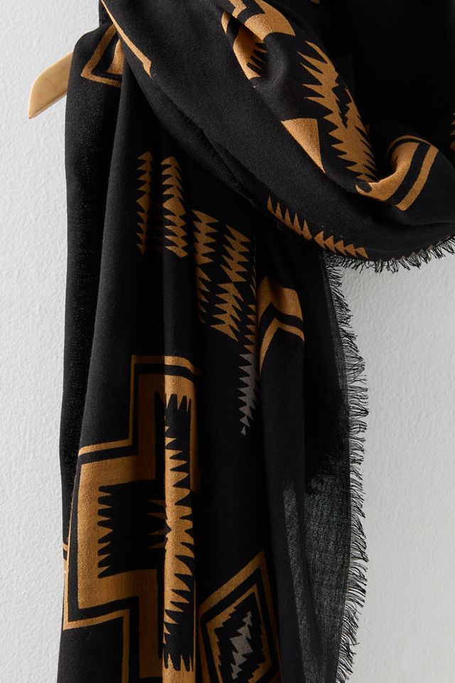 Grosse écharpe de laine légère Pendleton #2