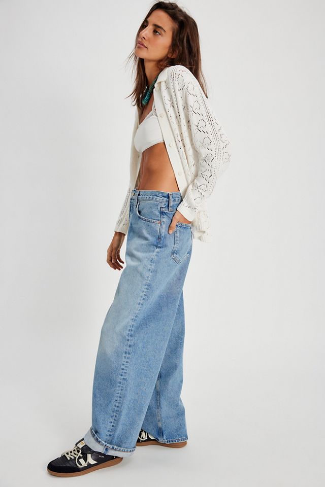 AGOLDE Low-Rise Baggy Jeans | Free People