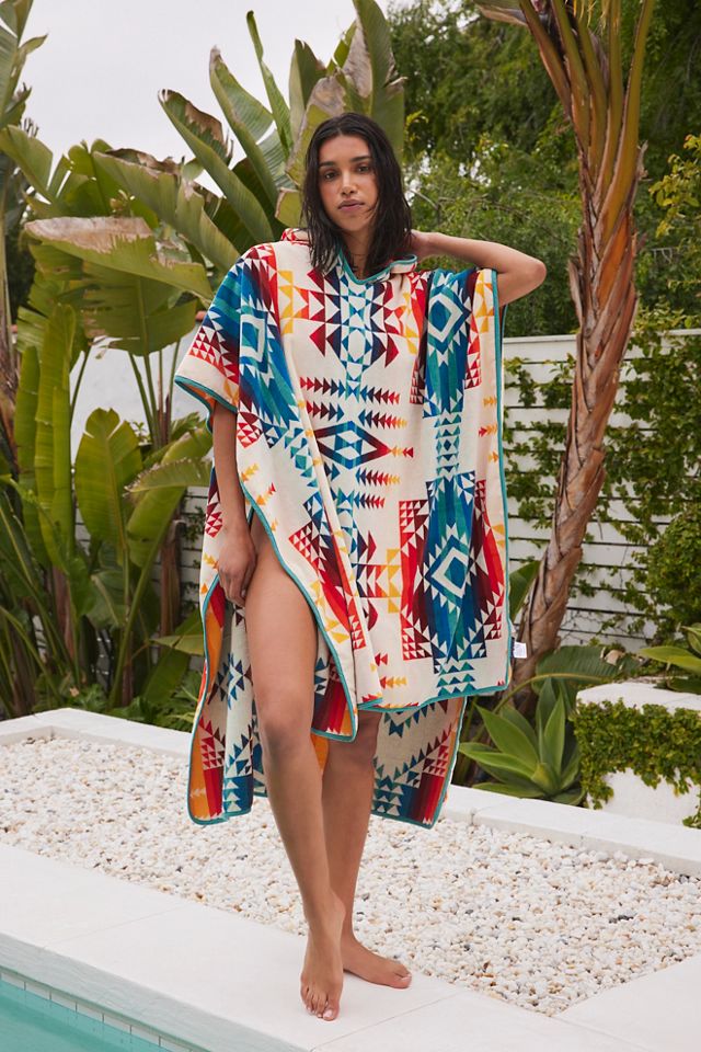 Pendleton towel hot sale poncho