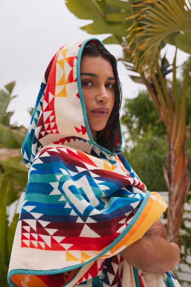 Pendleton store towel poncho