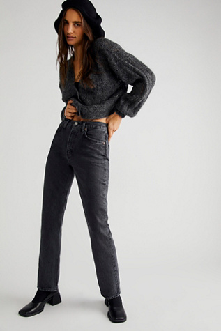 Agolde Vintage Slim Flare Jeans In Percolate