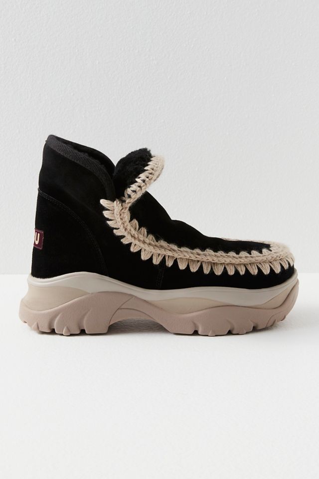 Mou lace up sneaker hot sale boot