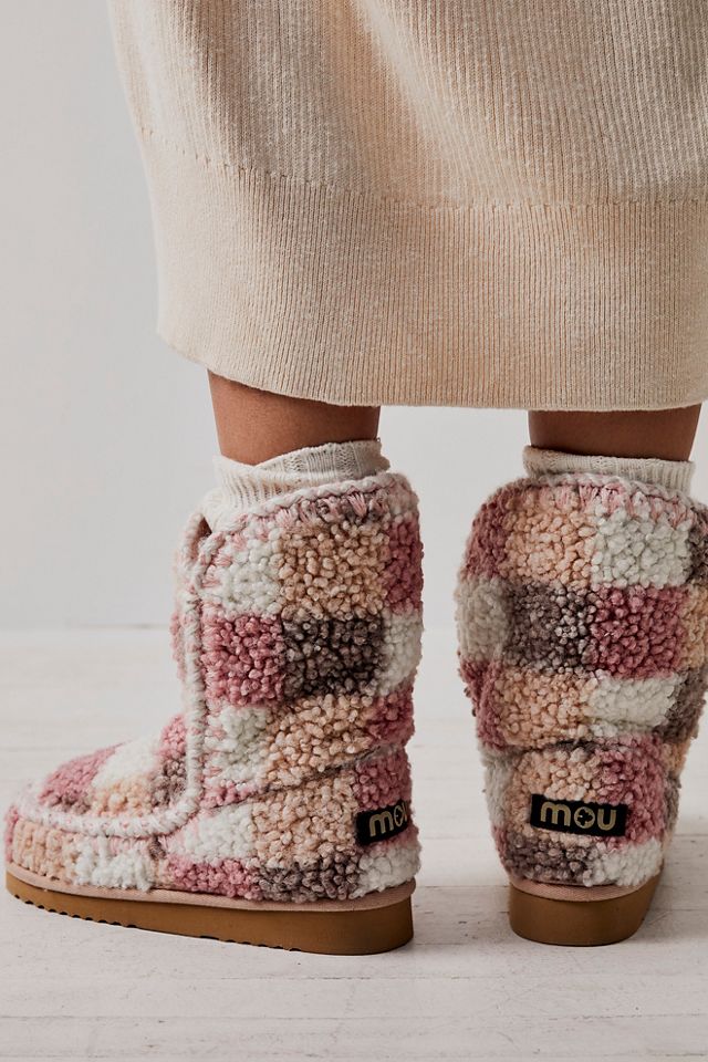 Bottes Mou Tartan Teddy #2