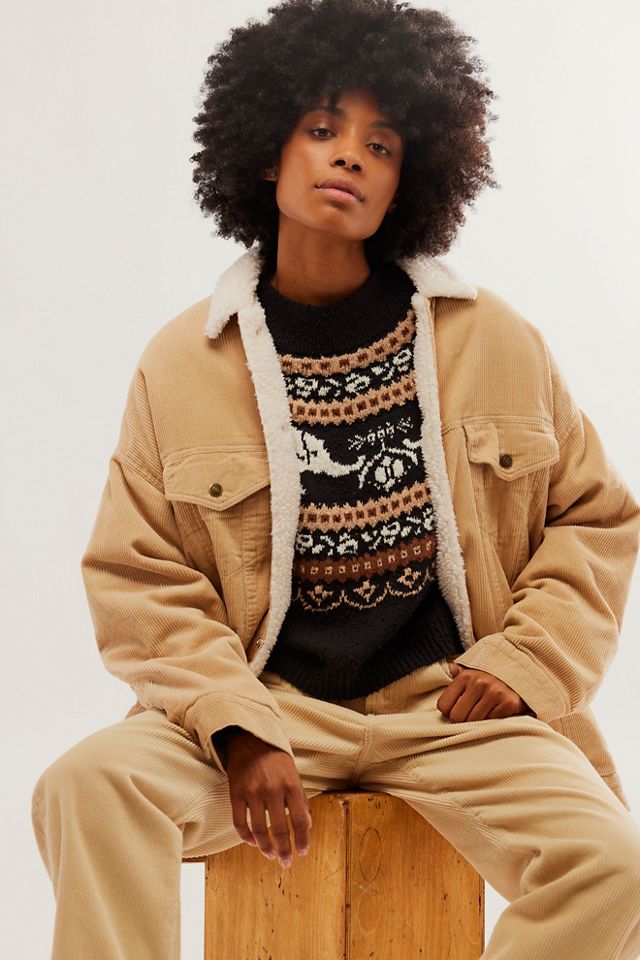 Denimist Serena Cord Trucker Jacket | Free People