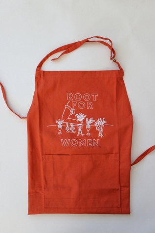 Overseasoned Root for Women Apron at Free People in Orange