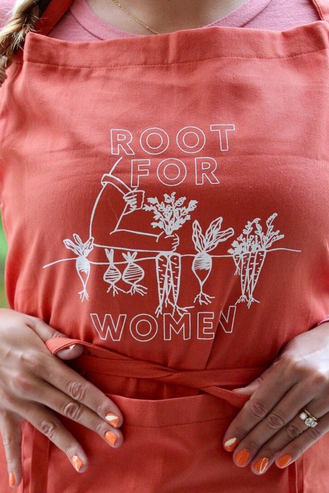 Overseasoned Root for Women Apron #1