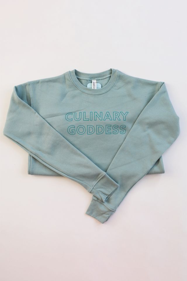 Goddess crewneck clearance