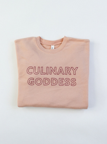 Overseasoned Culinary Goddess Crewneck