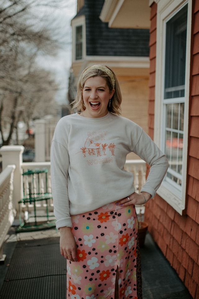 Overseasoned Root for Women Crewneck #2