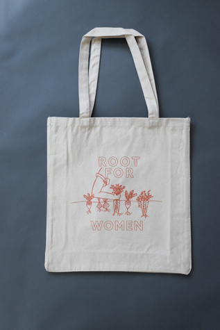 Overseasoned Root for Women Tote Bag at Free People in Tan