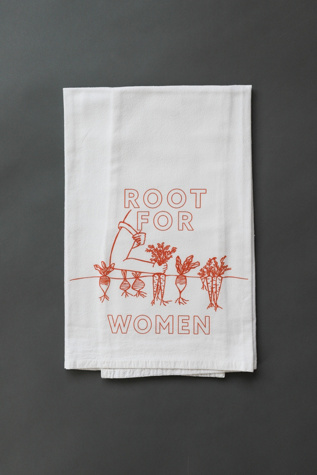 Overseasoned Root for Women Tea Towel