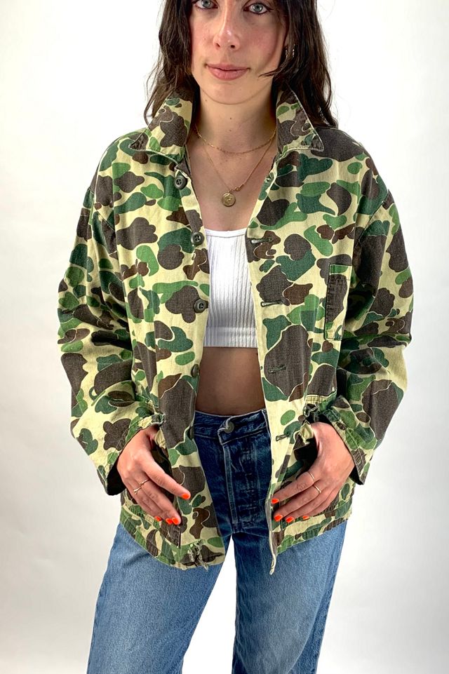 Camo Shirt Jacket