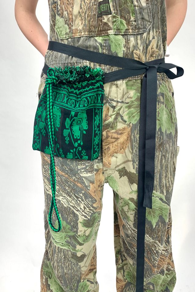 Anna Corinna Emerald Woven Fancy Fanny Pack #1