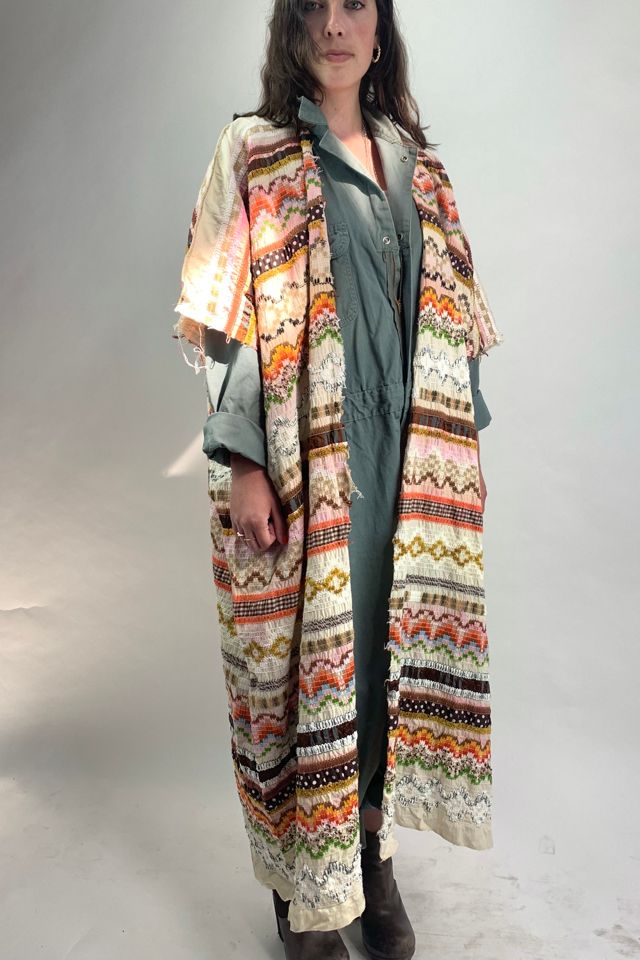 Anna Corinna Earthy Ric Rac Duster Jacket | Free People