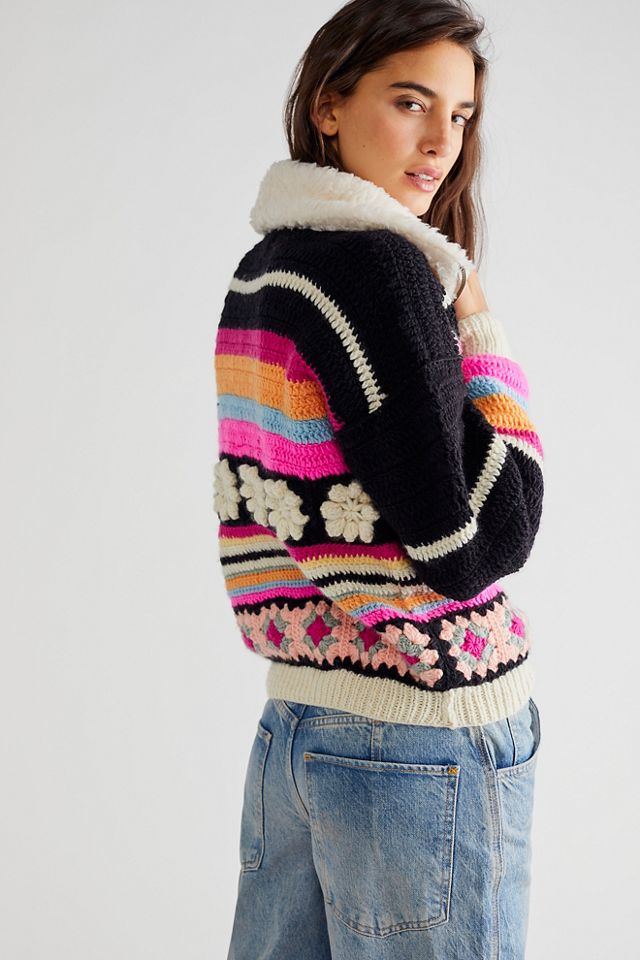 Ornella Crochet Sweater #1